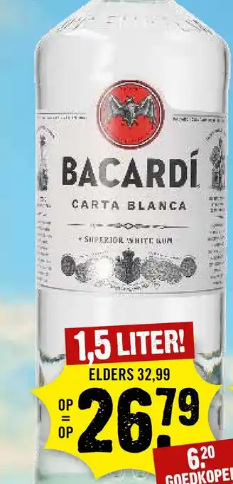 Dirck 3 Bacardi aanbieding
