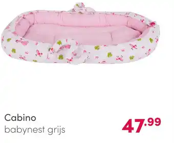 Baby & Tiener Cabino Babynest Grijs aanbieding