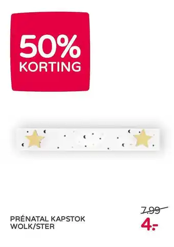 Prenatal Prénatal kapstok wolk-ster 50% Korting aanbieding