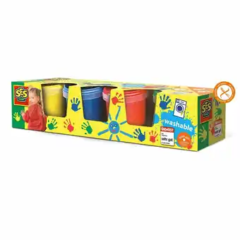 Top1Toys Vingerverf SES 4 Kleuren 150ml aanbieding