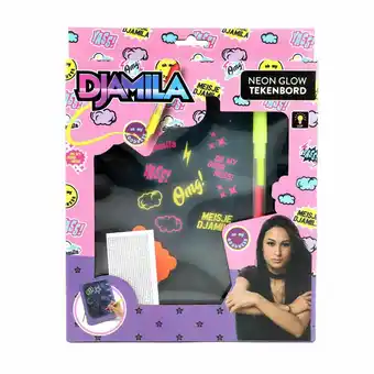 Top1Toys Djamila Neon Glow Tekenbord aanbieding