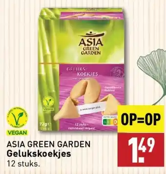 ALDI ASIA GREEN GARDEN Gelukskoekjes aanbieding