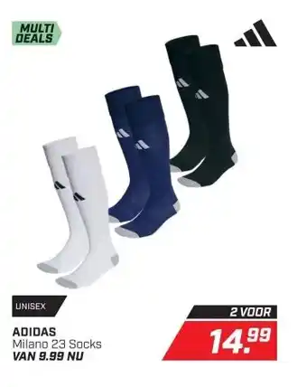 Daka Sport ADIDAS Milano 23 Socks aanbieding