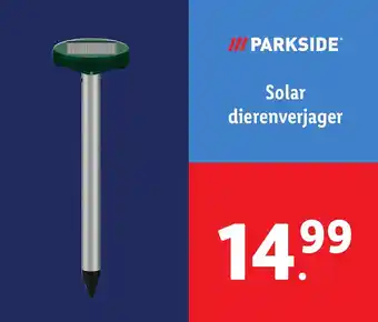 Lidl PARKSIDE Solar dierenverjager aanbieding