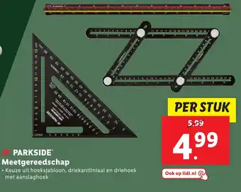 Lidl PARKSIDE Meetgereedschap aanbieding