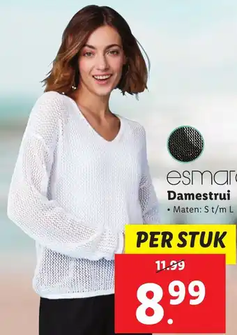 Lidl esmara Damestrui aanbieding