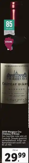 Lidl Margaux Cru Chateau D'Arsac 2018 750ml aanbieding