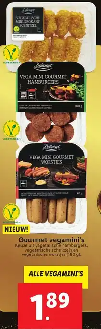 Lidl Delicieux Gourmet vegamini's aanbieding