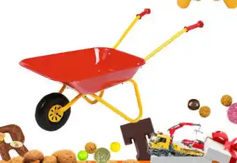 Agrispeelgoed Rolly Toys Kruiwagen metaal rood aanbieding