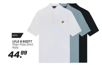 Daka Sport LYLE & SCOTT Plain Polo Shirt aanbieding