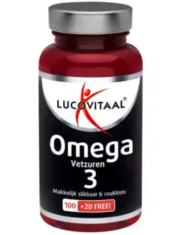 De Online Drogist Lucovitaal Omega 3 Vetzuren Capsules aanbieding