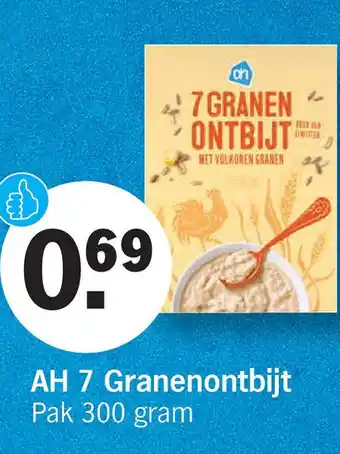 Albert Heijn AH 7 Granenontbijt aanbieding