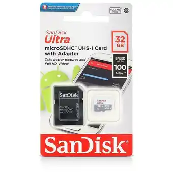 Action SanDisk Ultra Micro SDHC-kaart aanbieding