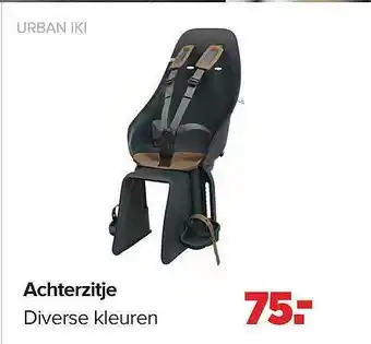 Baby-Dump Urban iki achterzitje aanbieding