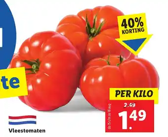 Lidl Vleestomaten aanbieding