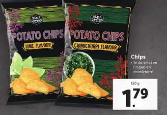 Lidl Chips 150 g aanbieding