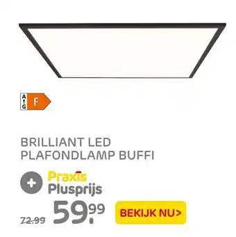 Praxis Brilliant LED Plafondlamp Buffi aanbieding