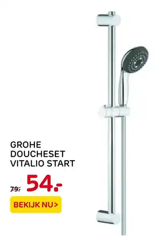 Praxis Grohe Doucheset Vitalio Start aanbieding