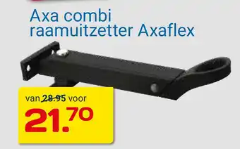 Kluswijs Axa combi raamuitzetter Axaflex aanbieding