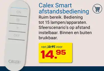 Kluswijs Calex Smart afstandsbediening aanbieding