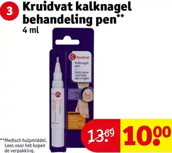 Kruidvat kalknagel behandeling pen 4 ml aanbieding