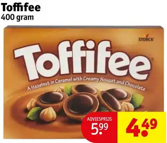 Kruidvat Toffifee 400 gram aanbieding