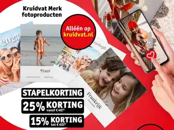 Kruidvat Merk fotoproducten aanbieding