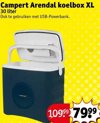 Kruidvat Campert Arendal koelbox XL 30 liter aanbieding