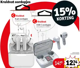 Kruidvat oordopjes aanbieding