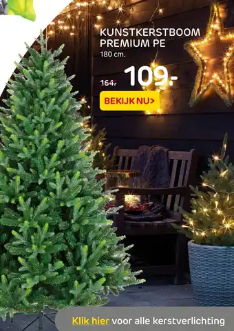 Praxis Kunstkerstboom Premium PE aanbieding