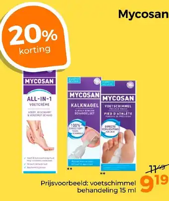 Trekpleister Mycosan aanbieding