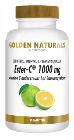 De Online Drogist Golden Naturals Ester-C 1000mg Tabletten aanbieding
