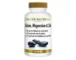 De Online Drogist Golden Naturals Calcium, Magnesium & Zink Tabletten aanbieding