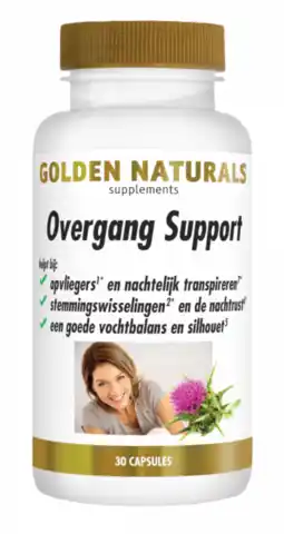De Online Drogist Golden Naturals Overgang Support Capsules aanbieding