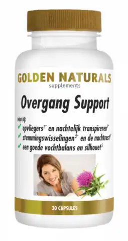 De Online Drogist Golden Naturals Overgang Support Capsules aanbieding