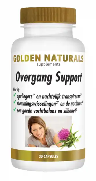 De Online Drogist Golden Naturals Overgang Support Capsules aanbieding
