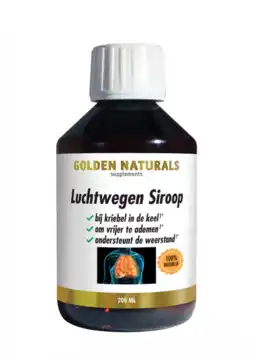 De Online Drogist Golden Naturals Luchtwegen Siroop aanbieding