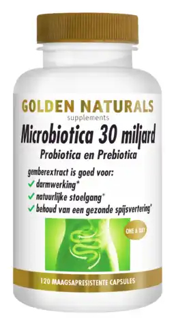 De Online Drogist Golden Naturals Probiotica 30 Miljard Capsules aanbieding