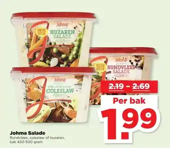 PLUS Johma Salade aanbieding