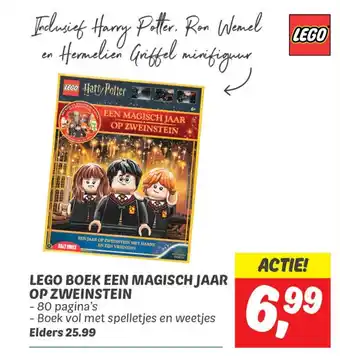 Dekamarkt LEGO BOEK EEN MAGISCH JAAR OP ZWEINSTEIN aanbieding