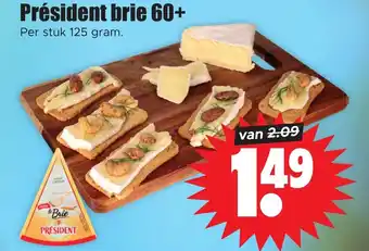 Dirk Président brie 60+ aanbieding