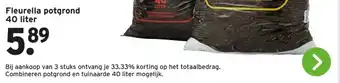 GAMMA Fleurella potgrond 40 liter aanbieding
