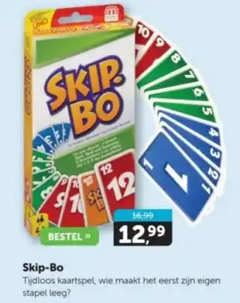 Boekenvoordeel Skip-Bo aanbieding