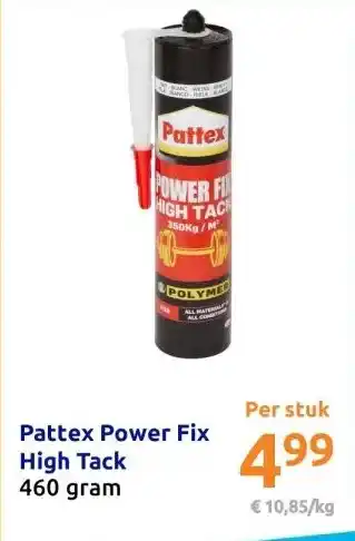 Action Pattex Power Fix High Tack aanbieding