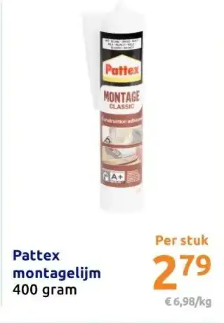 Action Pattex montagelijm aanbieding