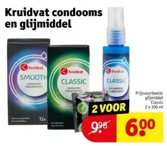 Kruidvat Kruidvat condooms en glijmiddel aanbieding