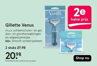 Etos Gillette Venus aanbieding