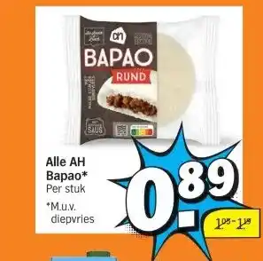 Albert Heijn Alle AH Bapao* aanbieding