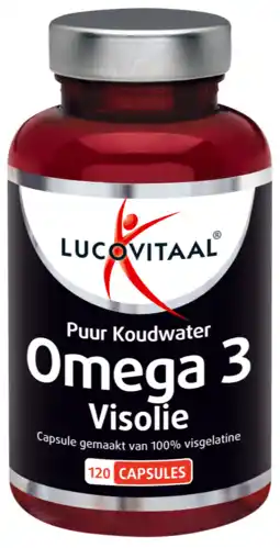 De Online Drogist Lucovitaal Omega 3 Visolie Puur Koudwater Capsules aanbieding