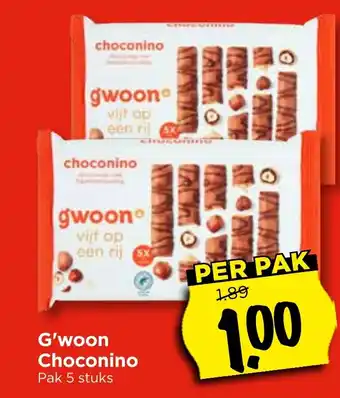 Vomar Voordeelmarkt G woon choconino aanbieding